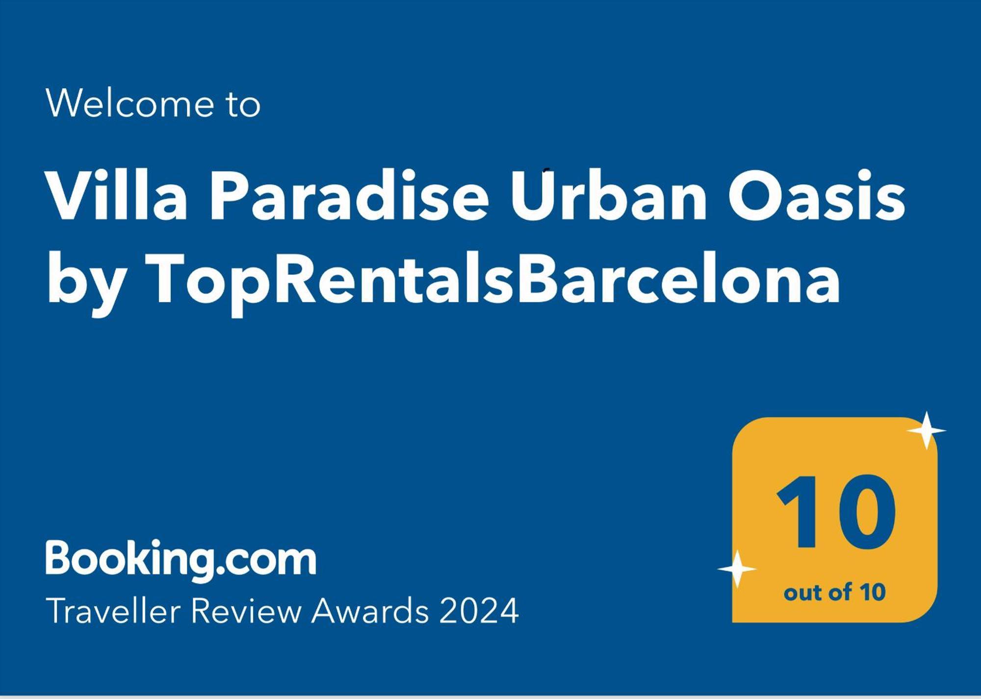 Villa Paradise, Urban Oasis By -Toprentalsbarcelona- Есплуґес-де-Льобреґат Екстер'єр фото
