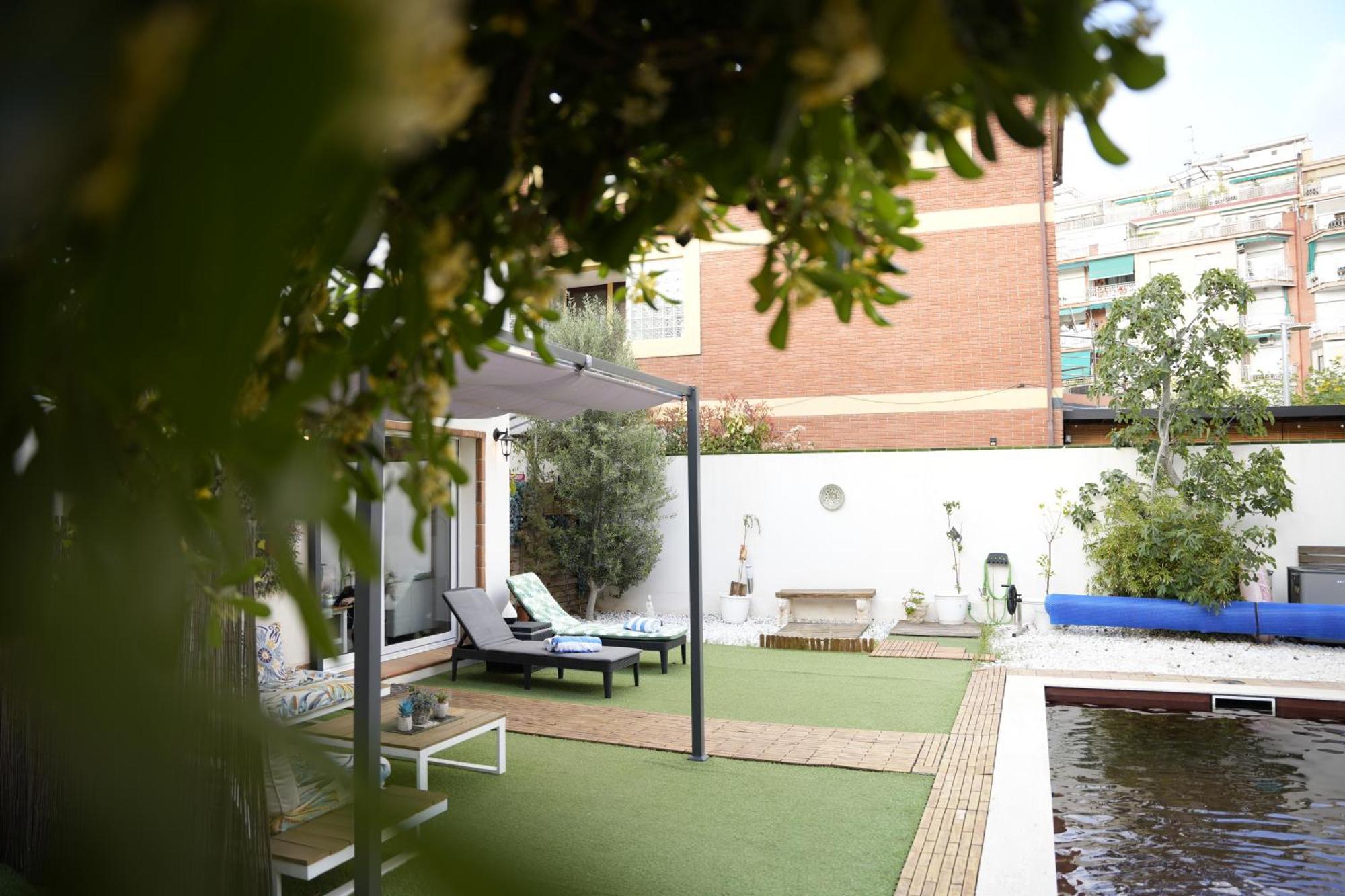 Villa Paradise, Urban Oasis By -Toprentalsbarcelona- Есплуґес-де-Льобреґат Екстер'єр фото